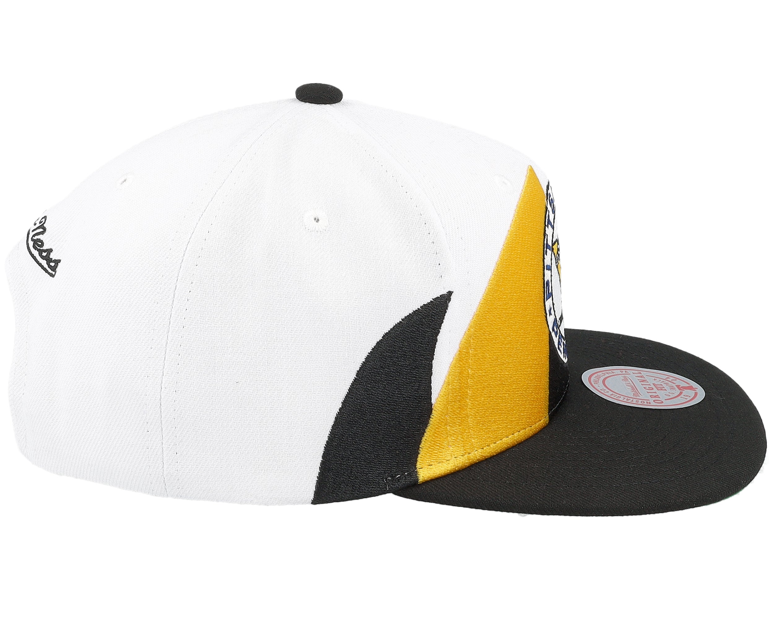 Mens Mitchell & Ness NHL VINTAGE SHARKTOOTH SNAPBACK PENGUINS