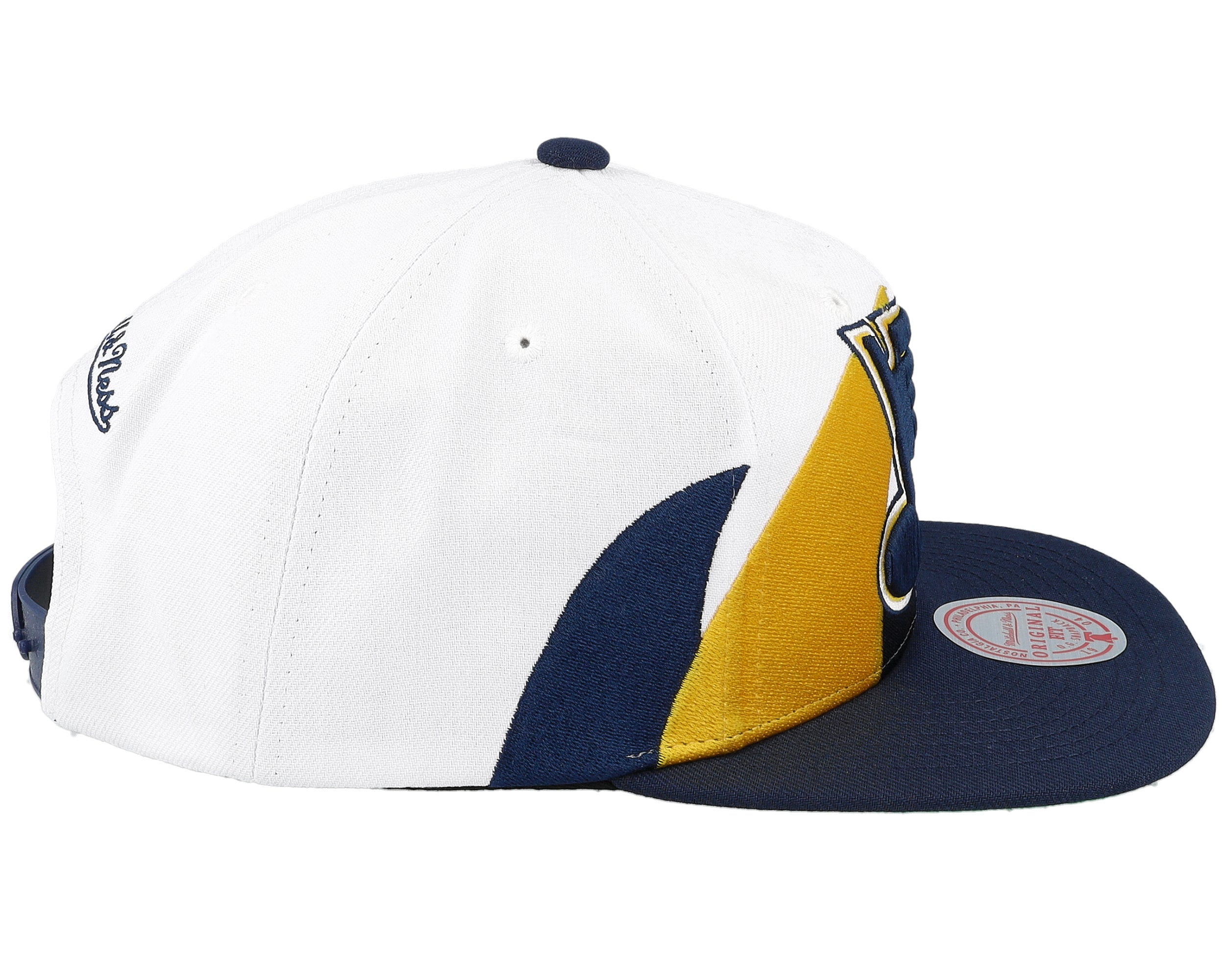 Mens Mitchell & Ness NHL VINTAGE SHARKTOOTH SNAPBACK BLUES
