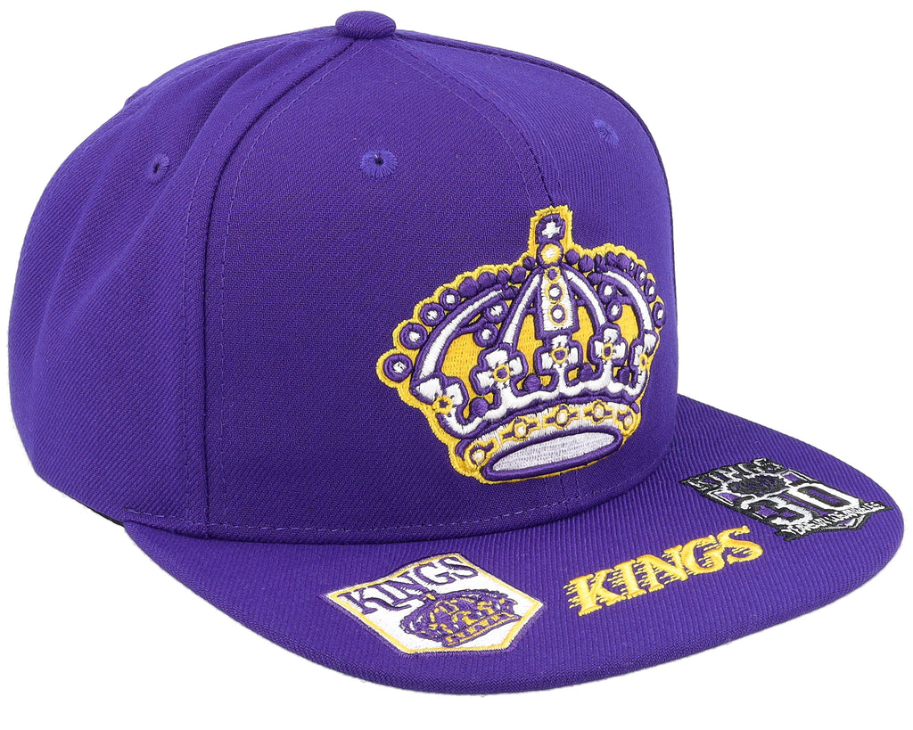 Mens Mitchell & Ness NHL VINTAGE HAT TRICK SNAPBACK KINGS
