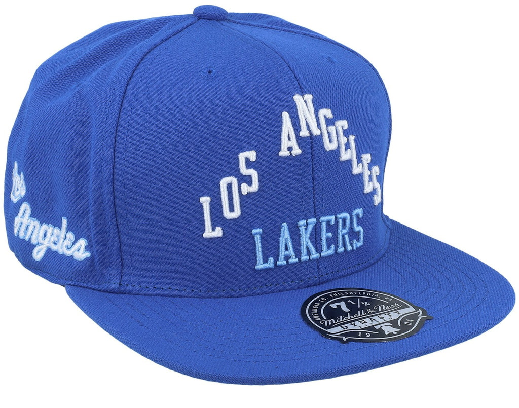 Mens Mitchell & Ness NBA LOGO HISTORY FITTED HWC LAKERS