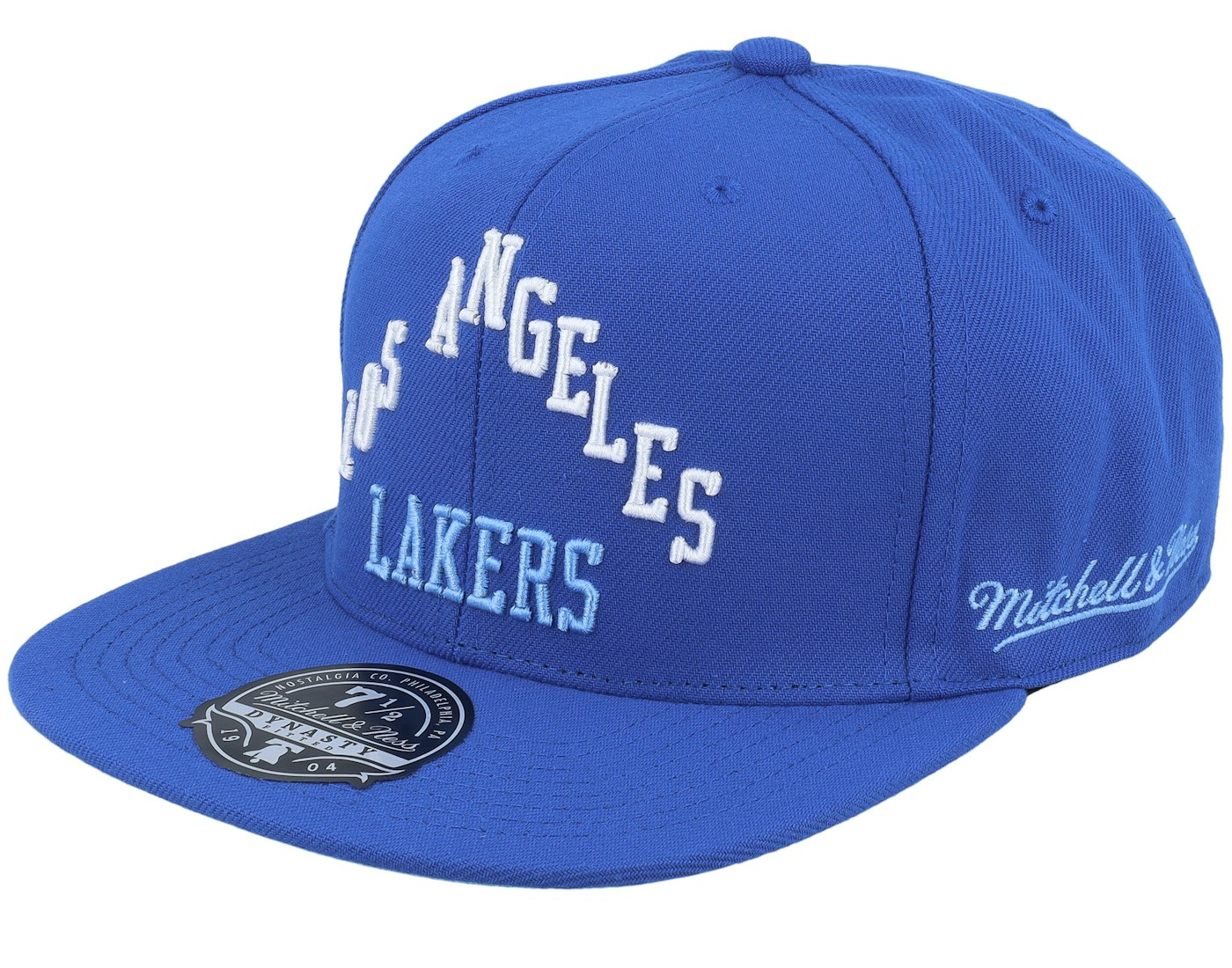Mens Mitchell & Ness NBA LOGO HISTORY FITTED HWC LAKERS