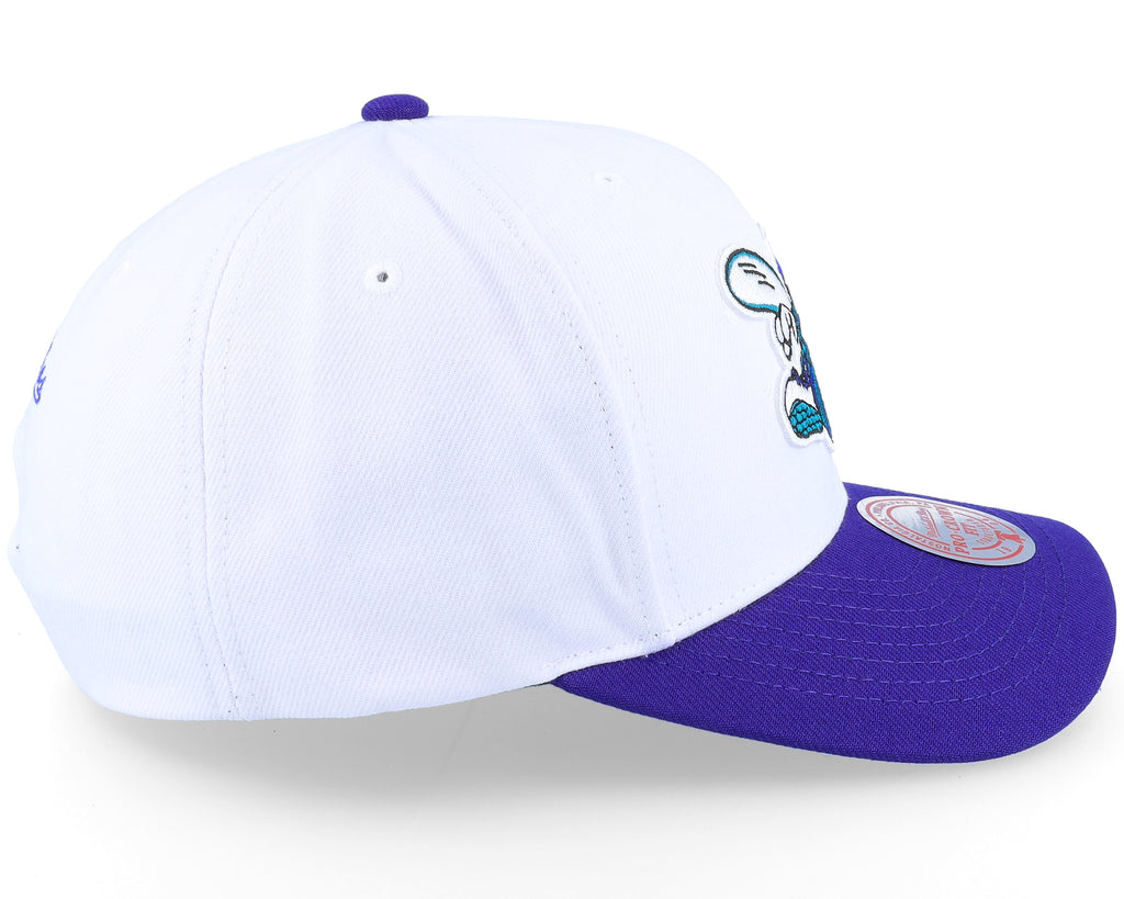 Mens Mitchell & Ness NBA TEAM 2 TONE 2.0 PRO SNAPBACK HWC HORNETS