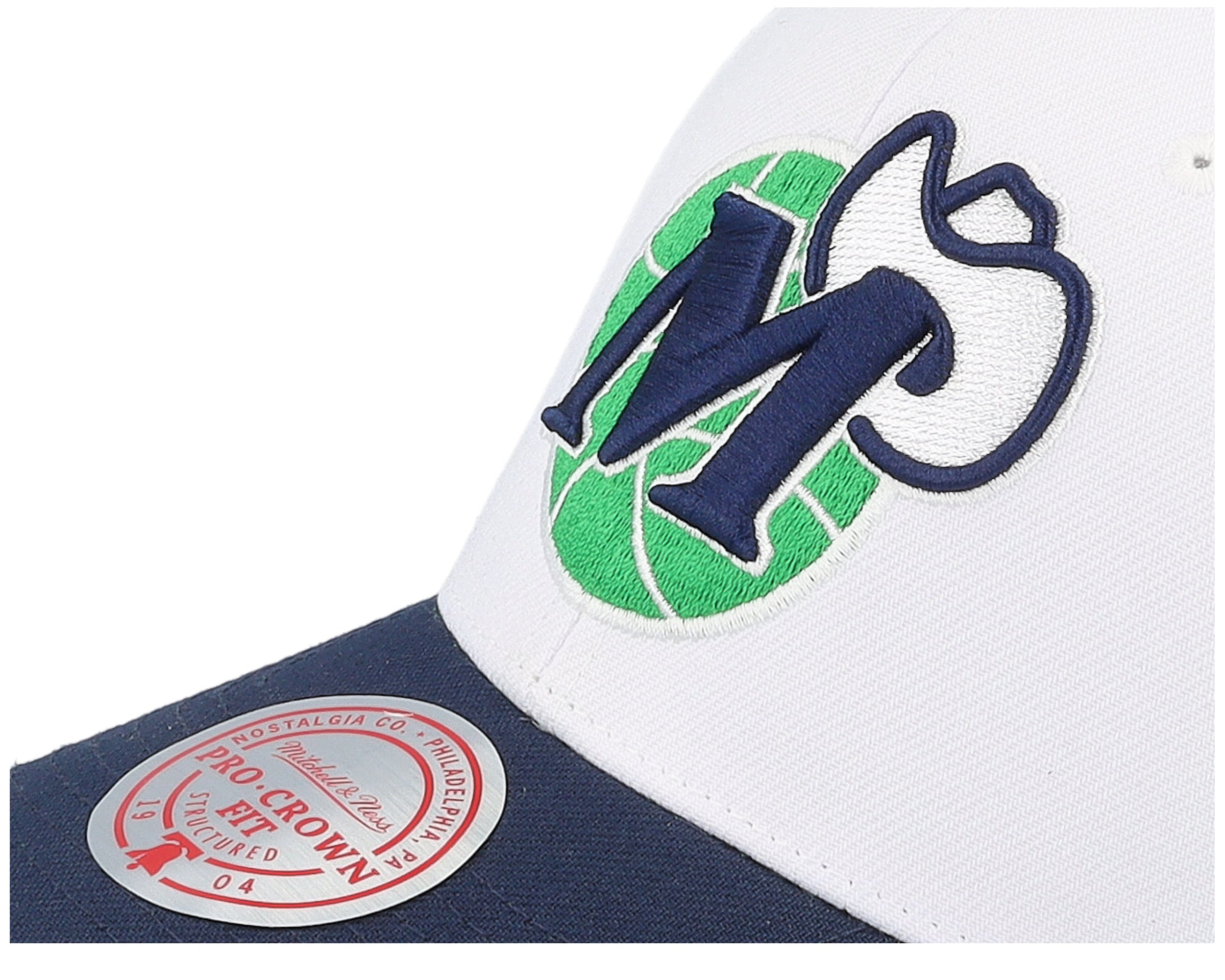 MENS MITCHELL & NESS NBA TEAM 2 TONE 2.0 PRO SNAPBACK HWC MAVERICKS