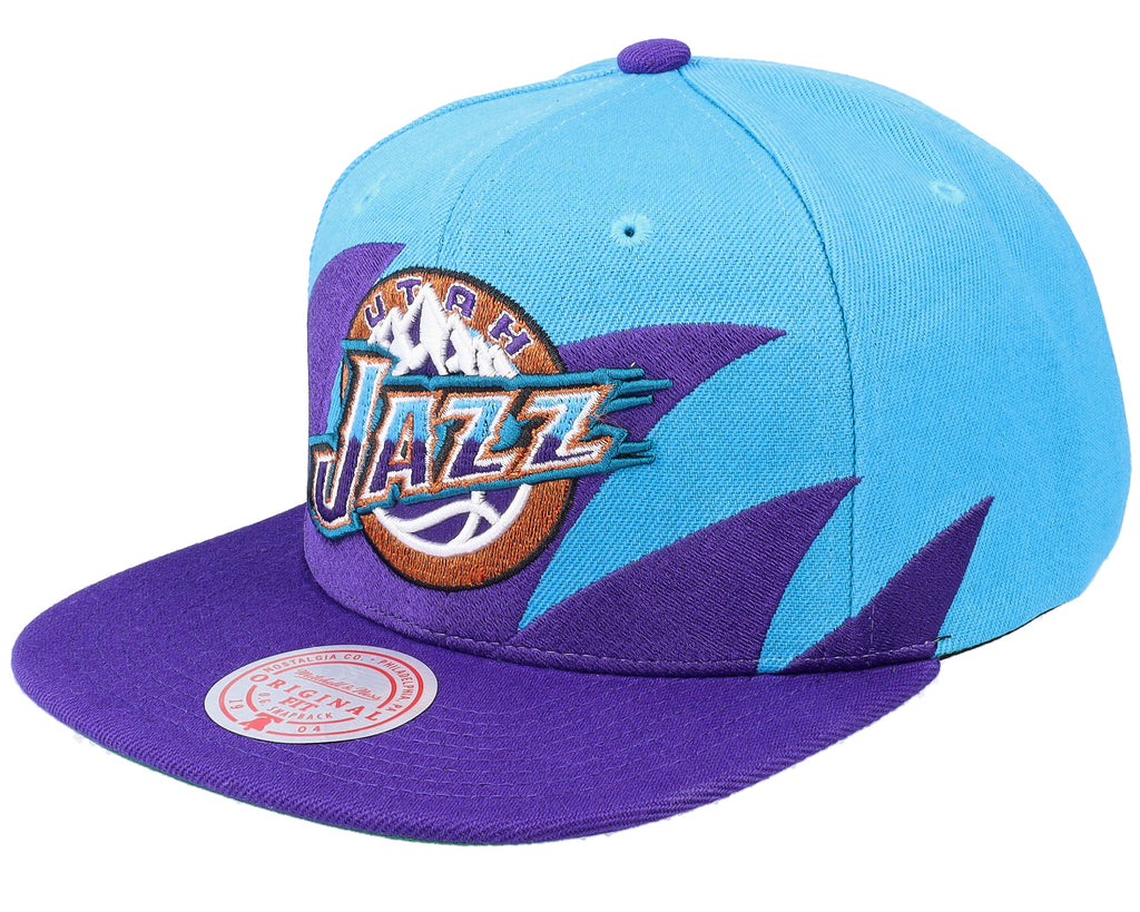 Mens Mitchell & Ness NBA SHARKTOOTH SNAPBACK HWC JAZZ