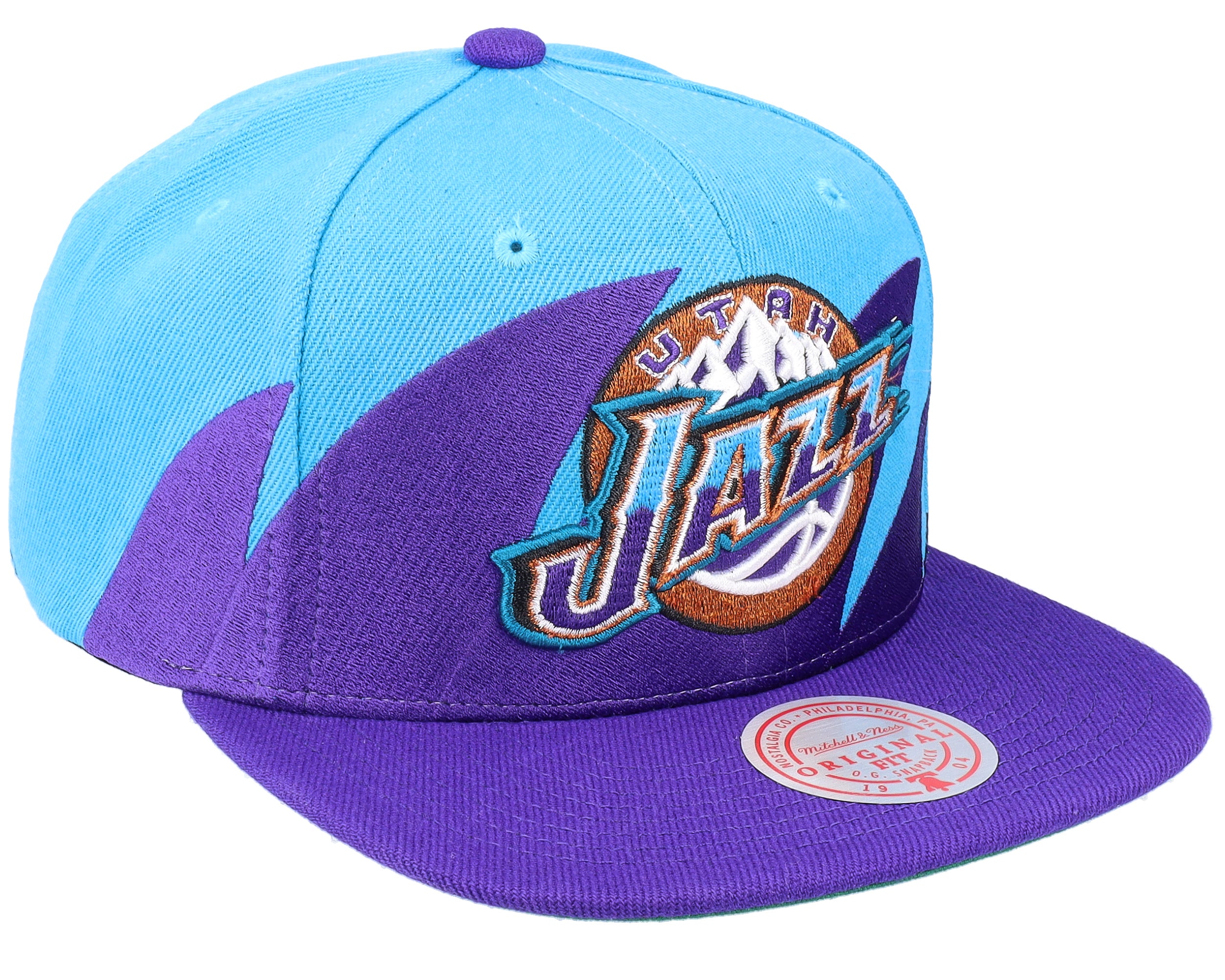 Mens Mitchell & Ness NBA SHARKTOOTH SNAPBACK HWC JAZZ