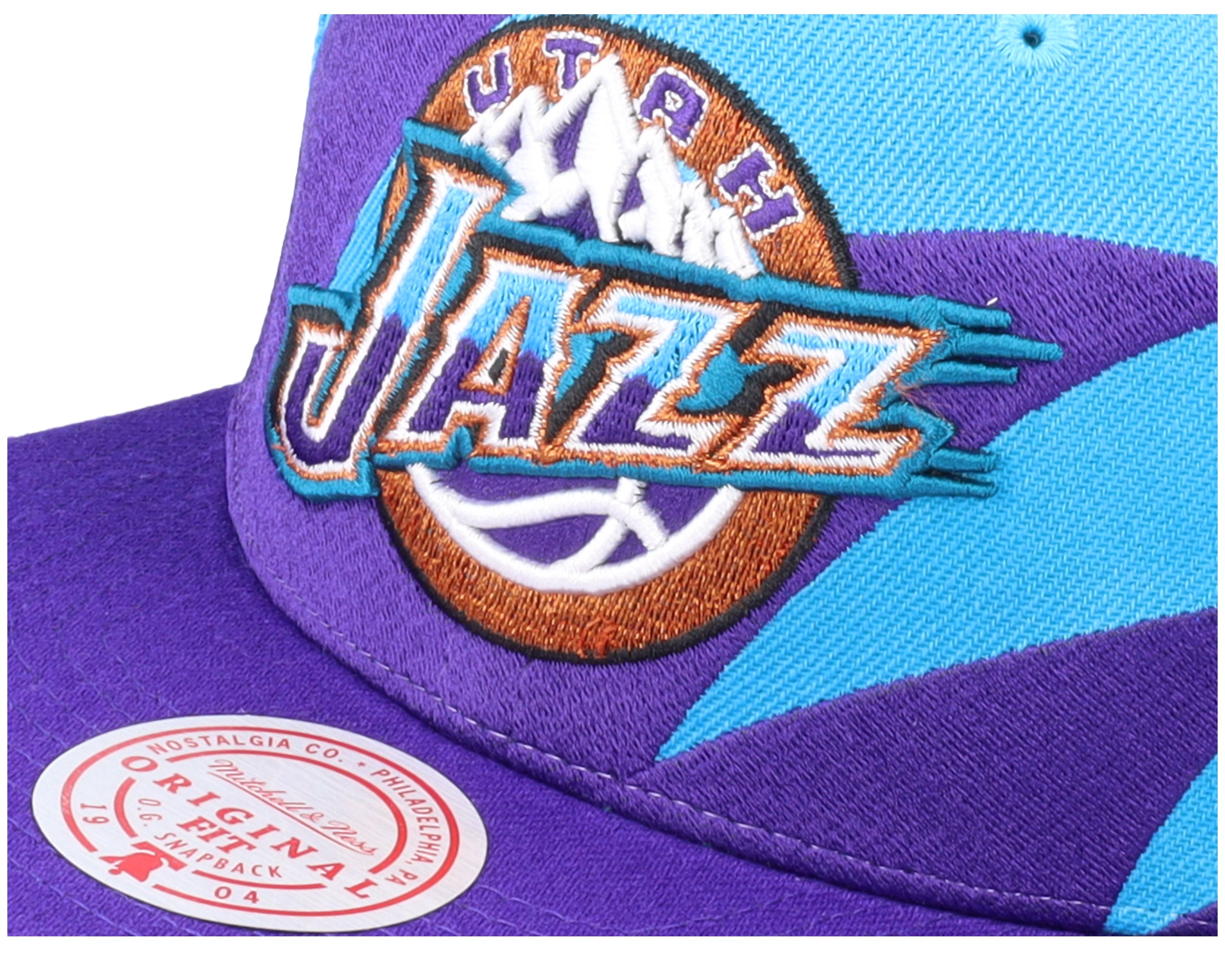 Mens Mitchell & Ness NBA SHARKTOOTH SNAPBACK HWC JAZZ