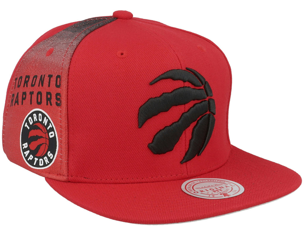 MENS MITCHELL & NESS NBA TAPESTRY SNAPBACK RAPTORS