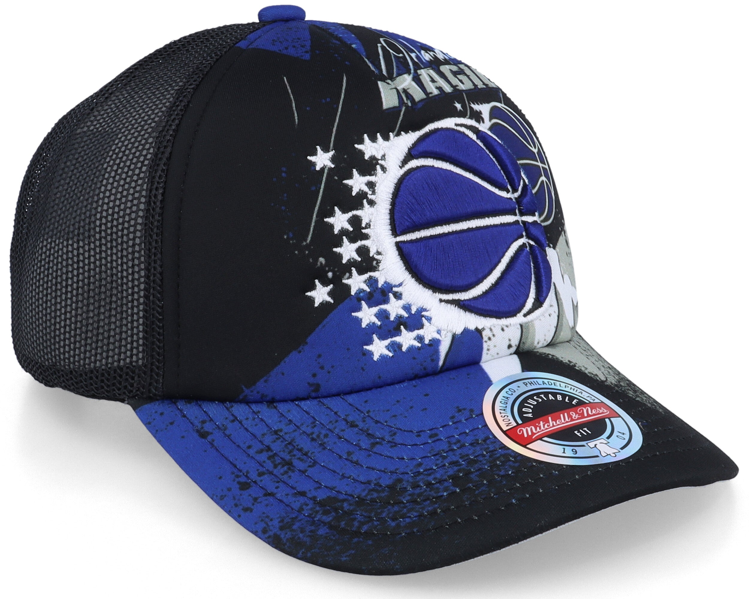 [HHSS2993-OMAYYPPPBLCK] MENS NBA ORLANDO MAGIC HYPER TRUCKER SNAPBACK
