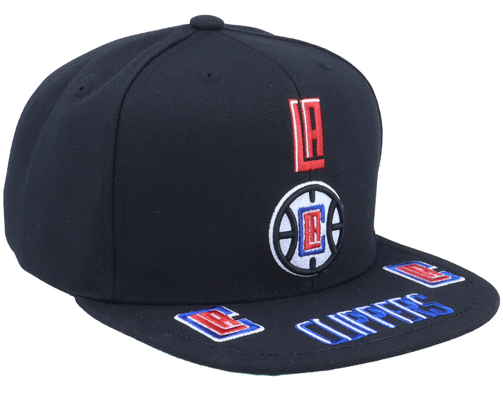 Mens Mitchell & Ness NBA FRONT LOADED SNAPBACK CLIPPERS