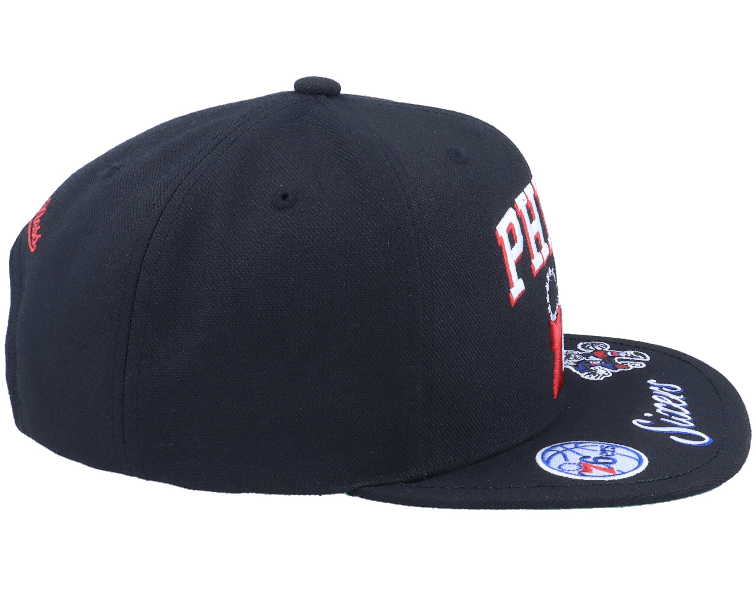 Mens Mitchell & Ness NBA FRONT LOADED SNAPBACK 76ERS