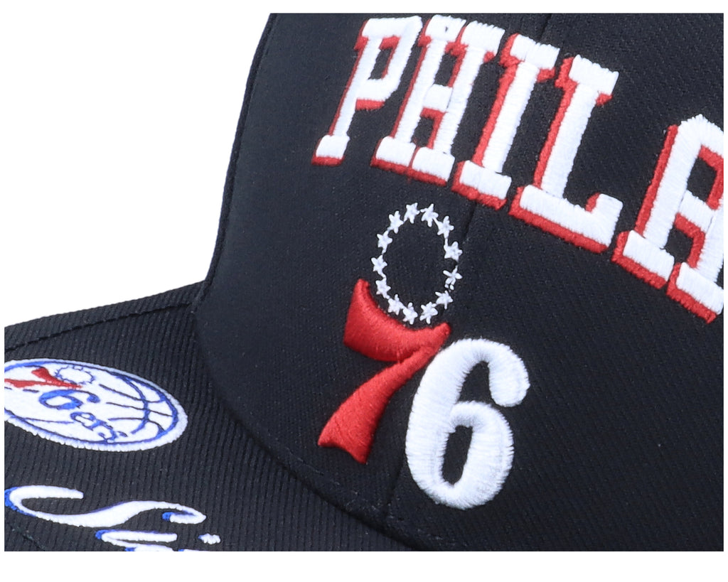 Mens Mitchell & Ness NBA FRONT LOADED SNAPBACK 76ERS