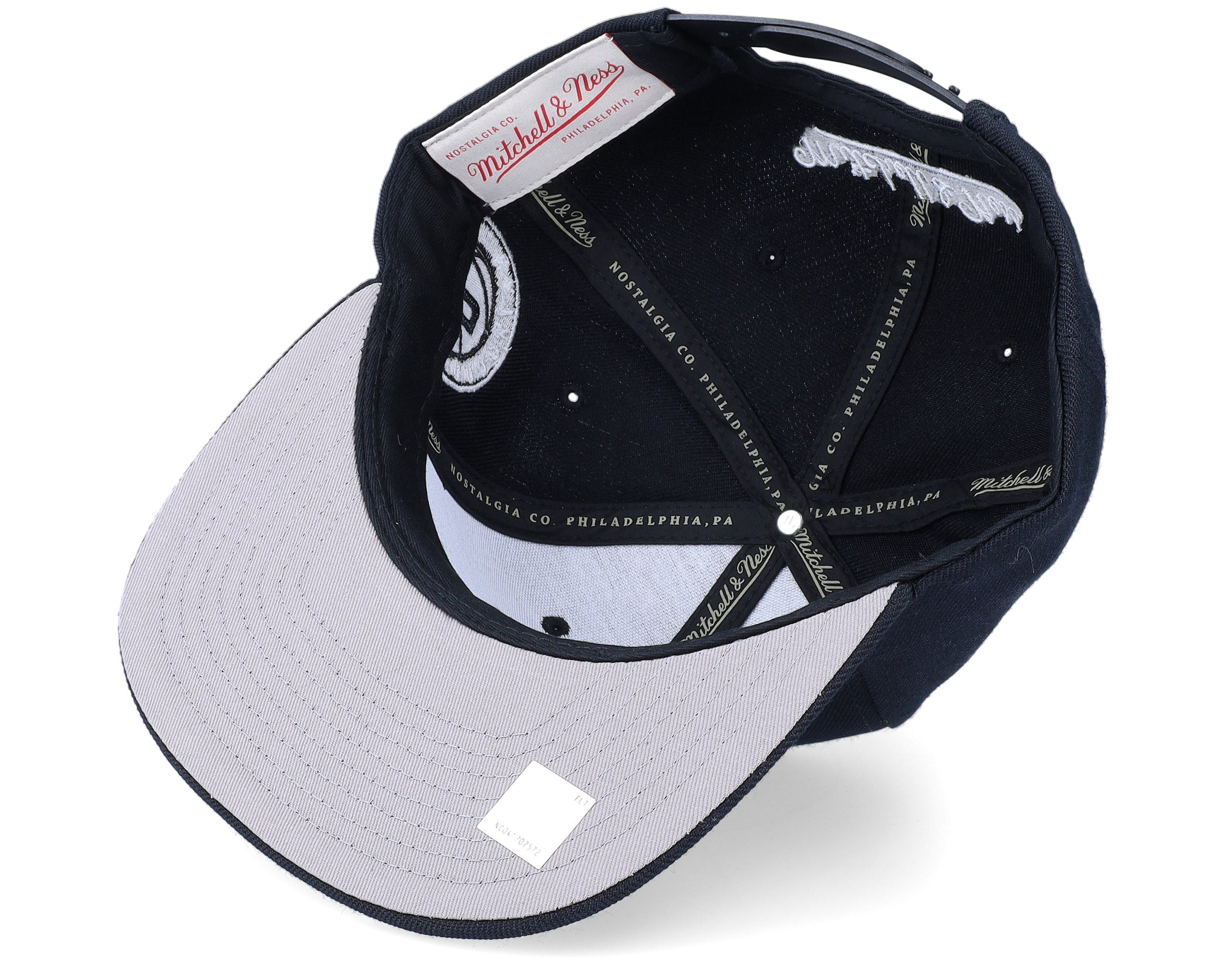 MENS MITCHELL & NESS NBA TEAM SCRIPT 2.0 SNAPBACK NETS