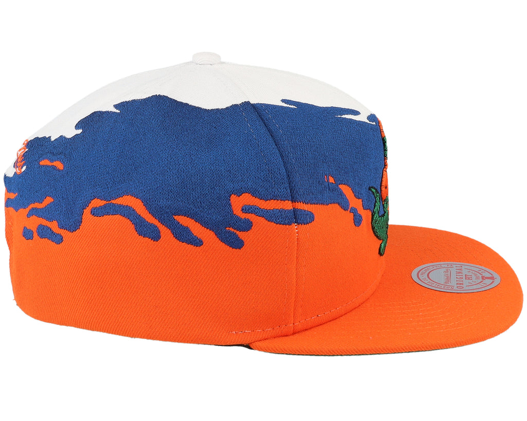 Mens Mitchell & Ness NCAA PAINTBRUSH SNAPBACK U OF FLORIDA