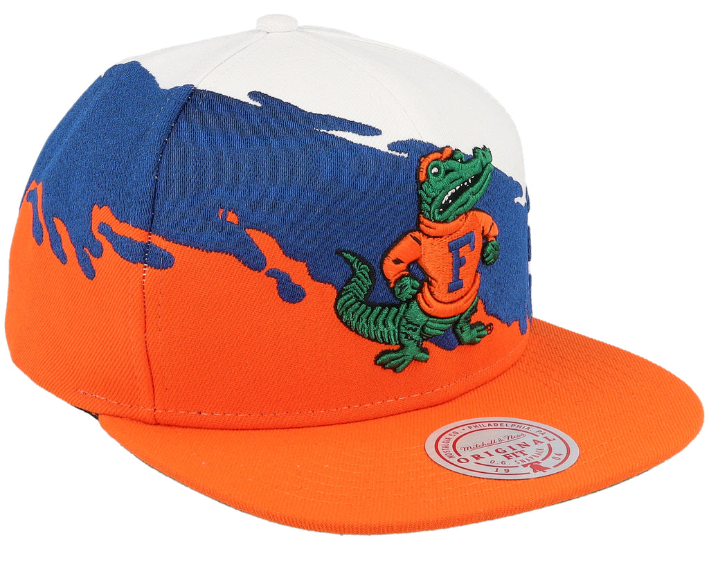 Mens Mitchell & Ness NCAA PAINTBRUSH SNAPBACK U OF FLORIDA