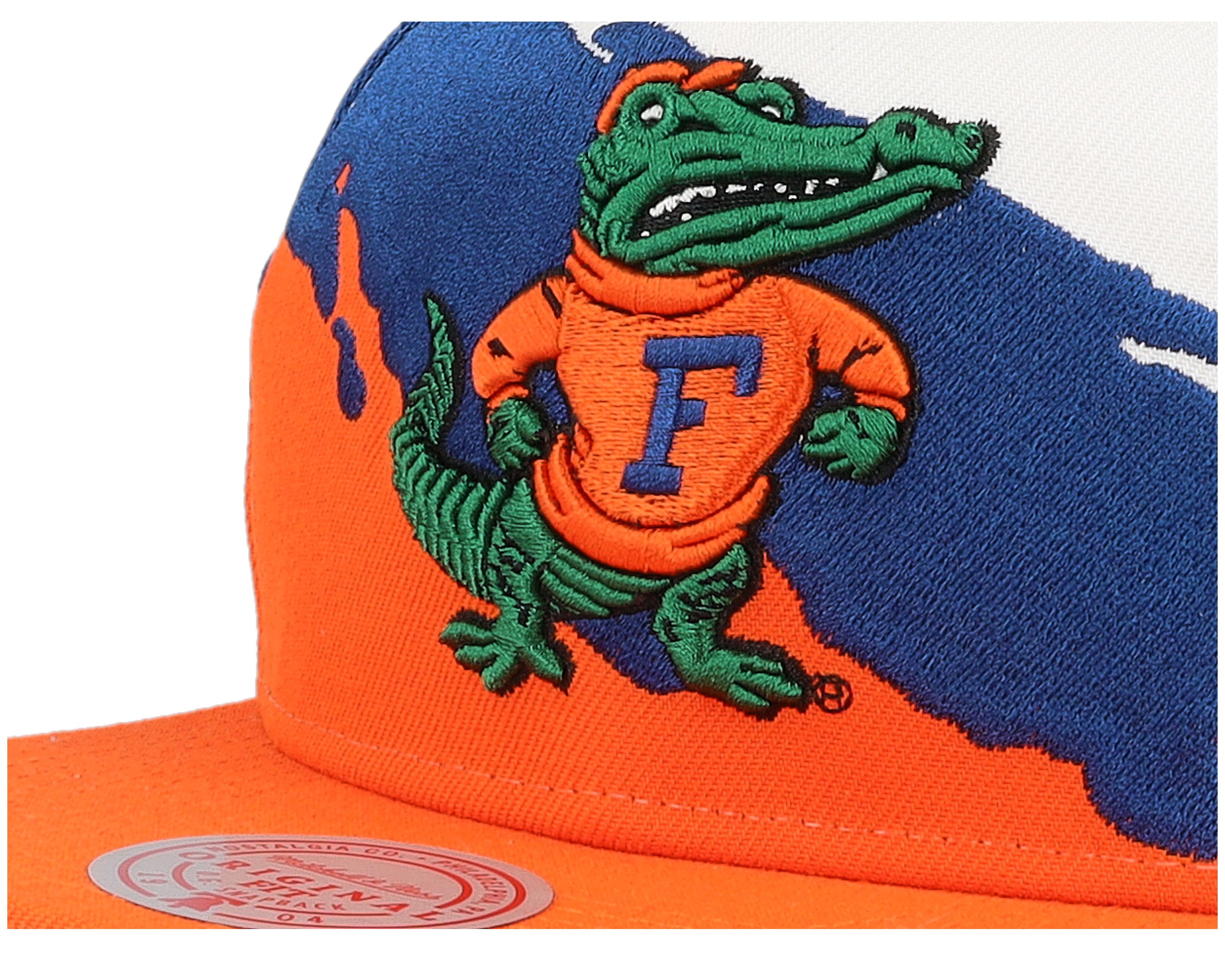 Mens Mitchell & Ness NCAA PAINTBRUSH SNAPBACK U OF FLORIDA