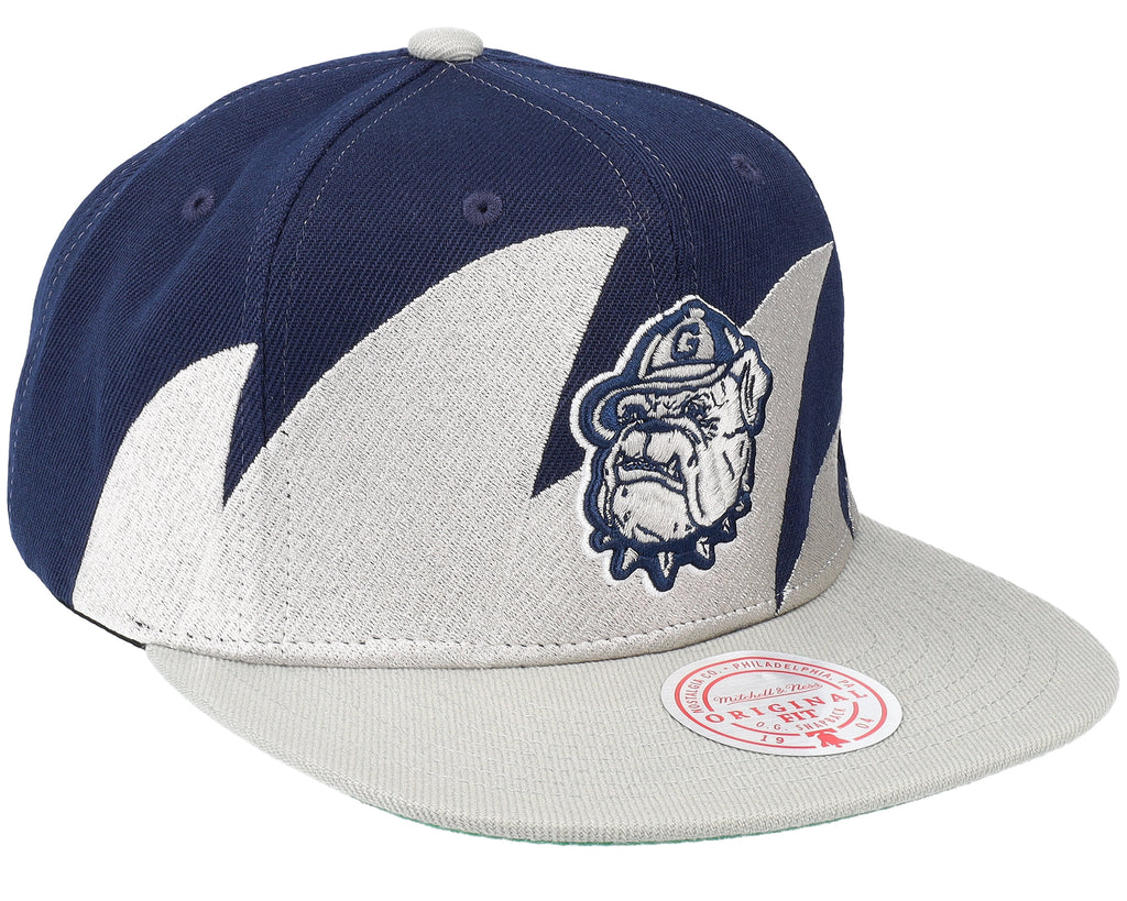 Mens Mitchell & Ness NCAA SHARKTOOTH SNAPBACK GEORGETOWN