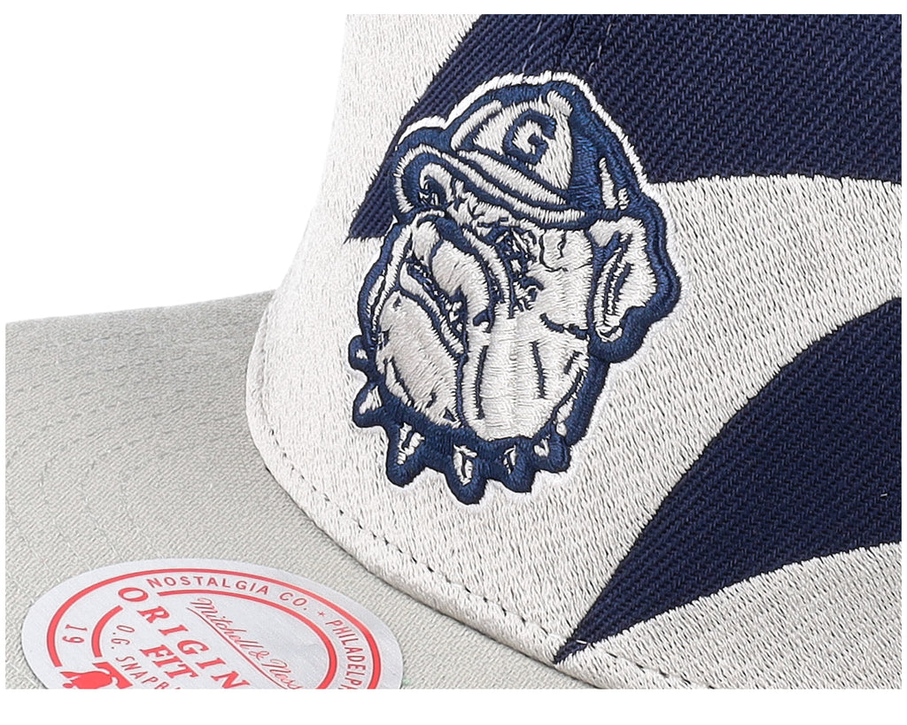 Mens Mitchell & Ness NCAA SHARKTOOTH SNAPBACK GEORGETOWN