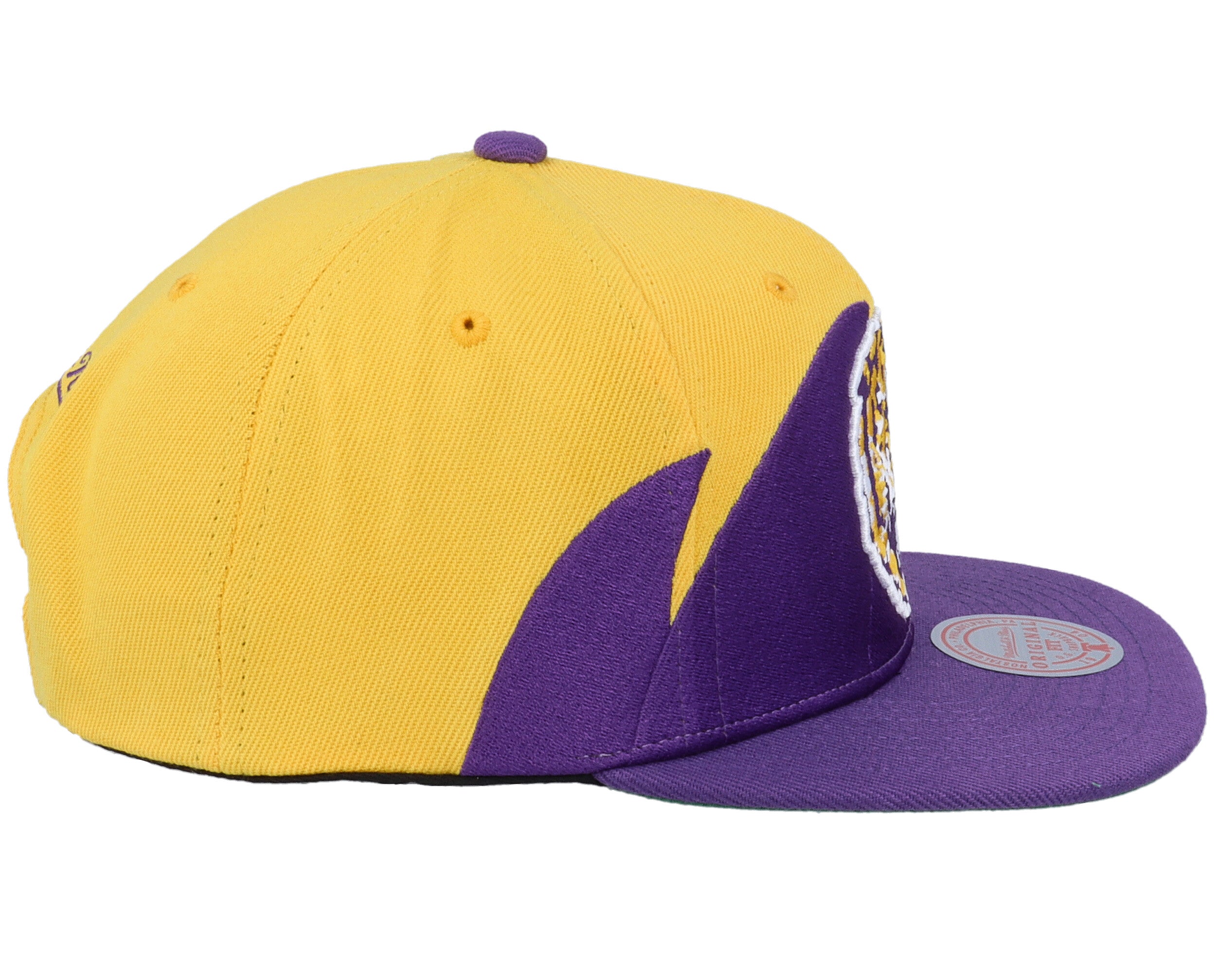 Mens Mitchell & Ness NCAA SHARKTOOTH SNAPBACK LSU