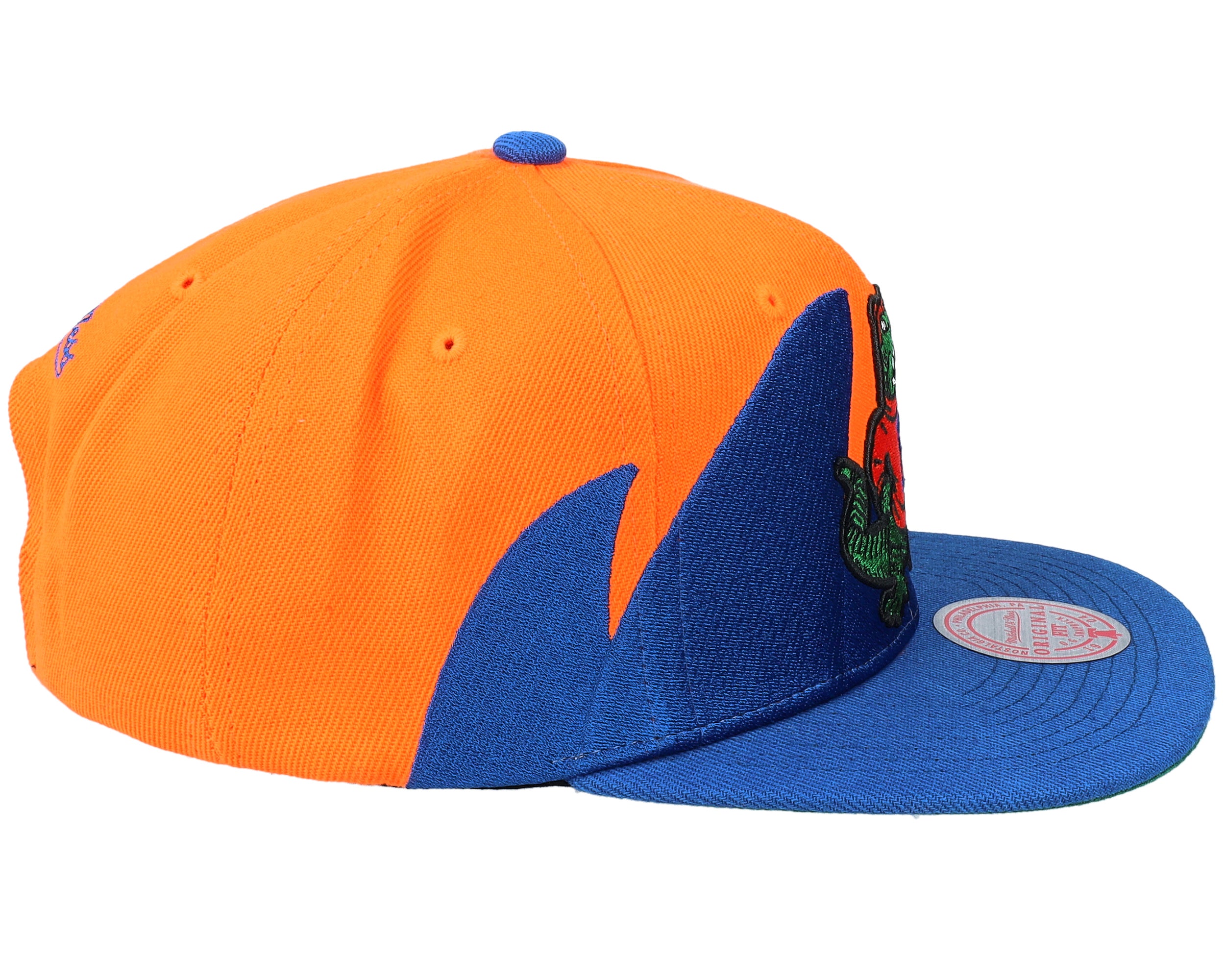 Mens Mitchell & Ness NCAA SHARKTOOTH SNAPBACK U OF FLORIDA