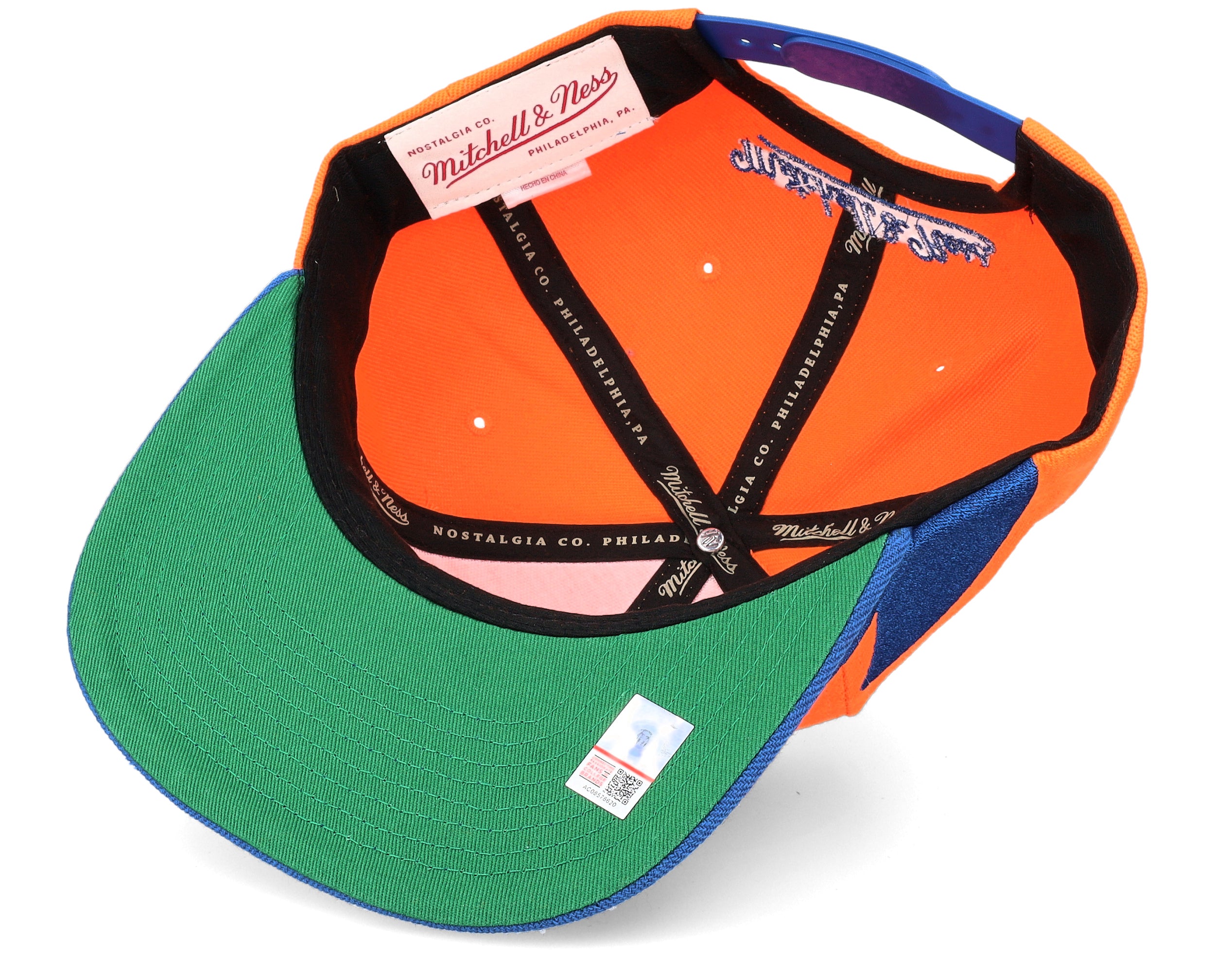 Mens Mitchell & Ness NCAA SHARKTOOTH SNAPBACK U OF FLORIDA