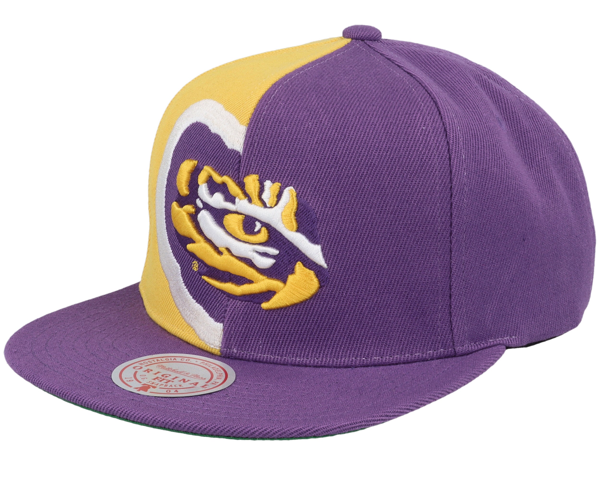 Mens Mitchell & Ness NCAA RETROLINE SNAPBACK LSU