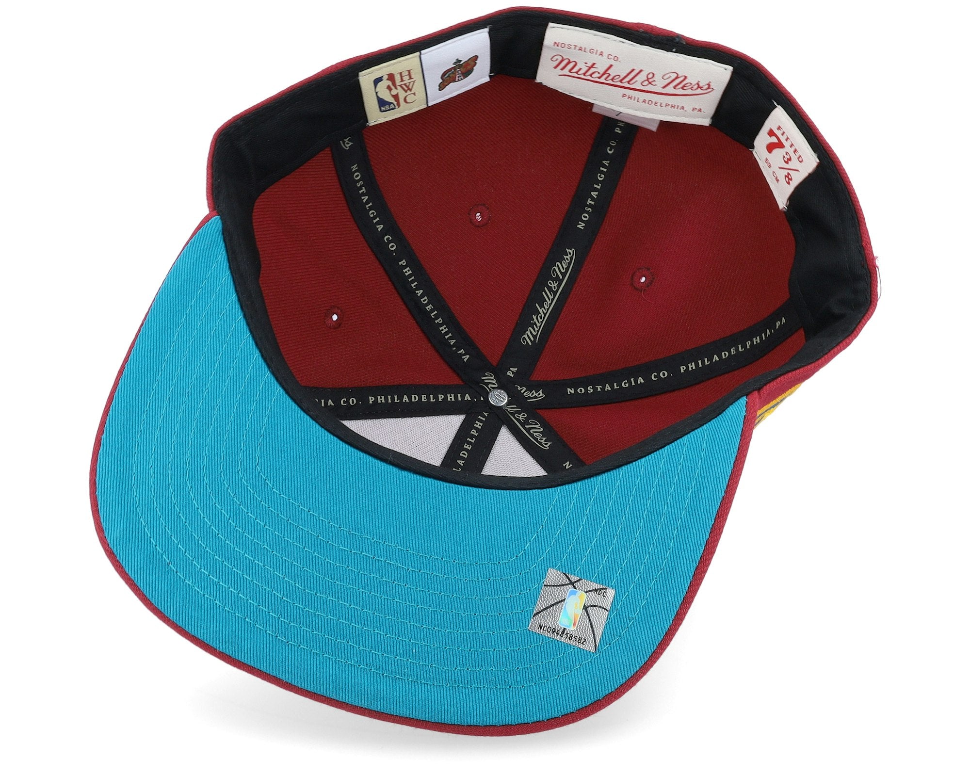 MENS MITCHELL & NESS NBA NORTHERN LIGHTS FITTED HWC SUPERSONICS
