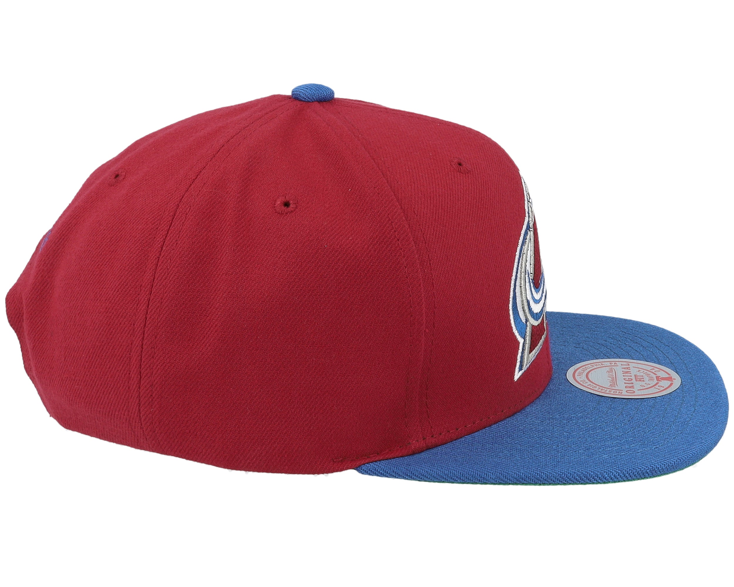 Mens Mitchell & Ness NHL TEAM 2 TONE 2.0 SNAPBACK AVALANCHE
