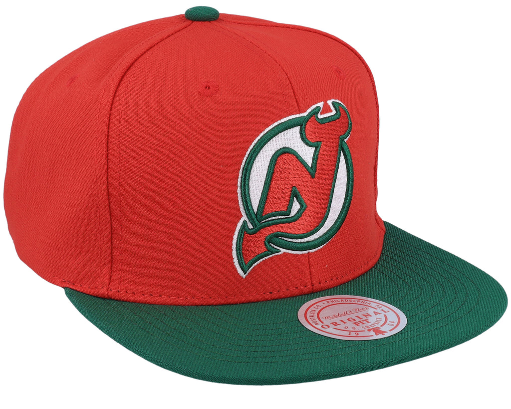 Mens Mitchell & Ness NHL TEAM 2 TONE 2.0 SNAPBACK DEVILS