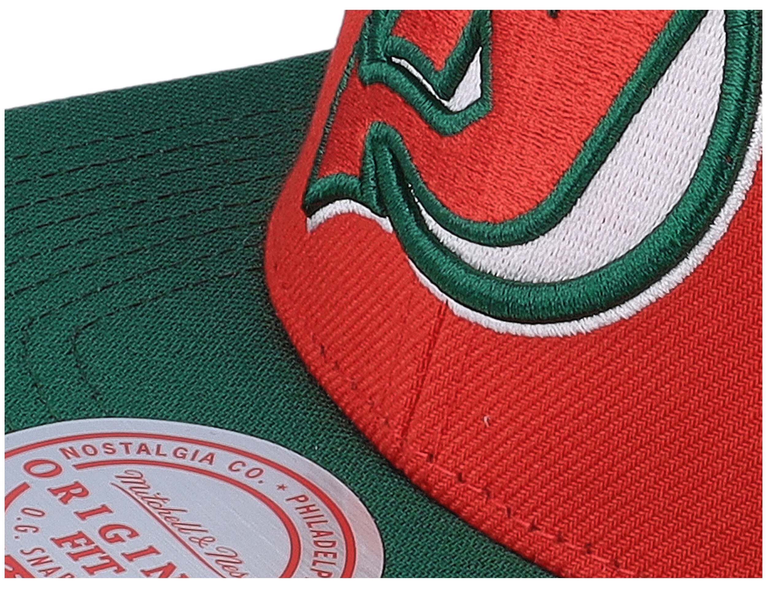 Mens Mitchell & Ness NHL TEAM 2 TONE 2.0 SNAPBACK DEVILS