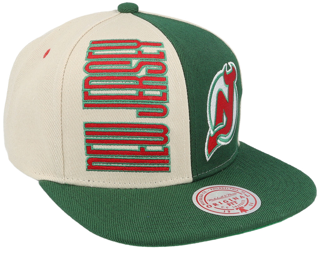 Mens Mitchell & Ness NHL POP PANEL SNAPBACK DEVILS
