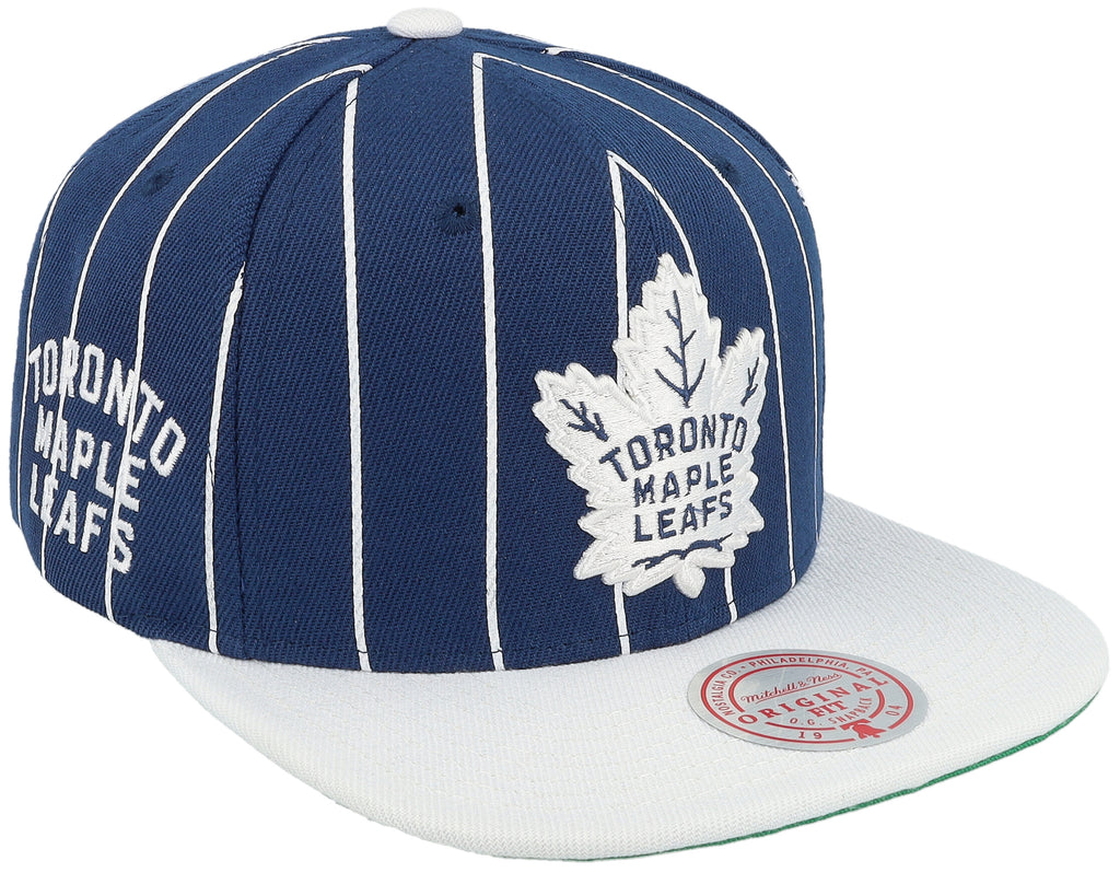 Mens Mitchell & Ness NHL TEAM PIN SNAPBACK MAPLE LEAFS