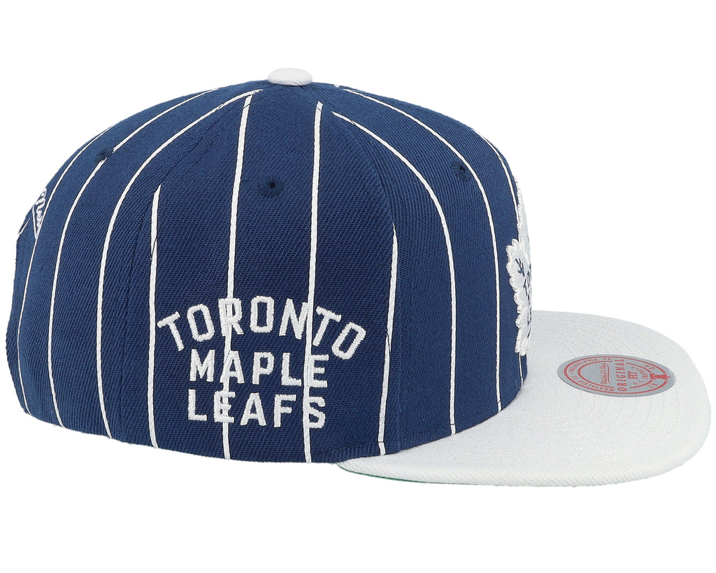 Mens Mitchell & Ness NHL TEAM PIN SNAPBACK MAPLE LEAFS