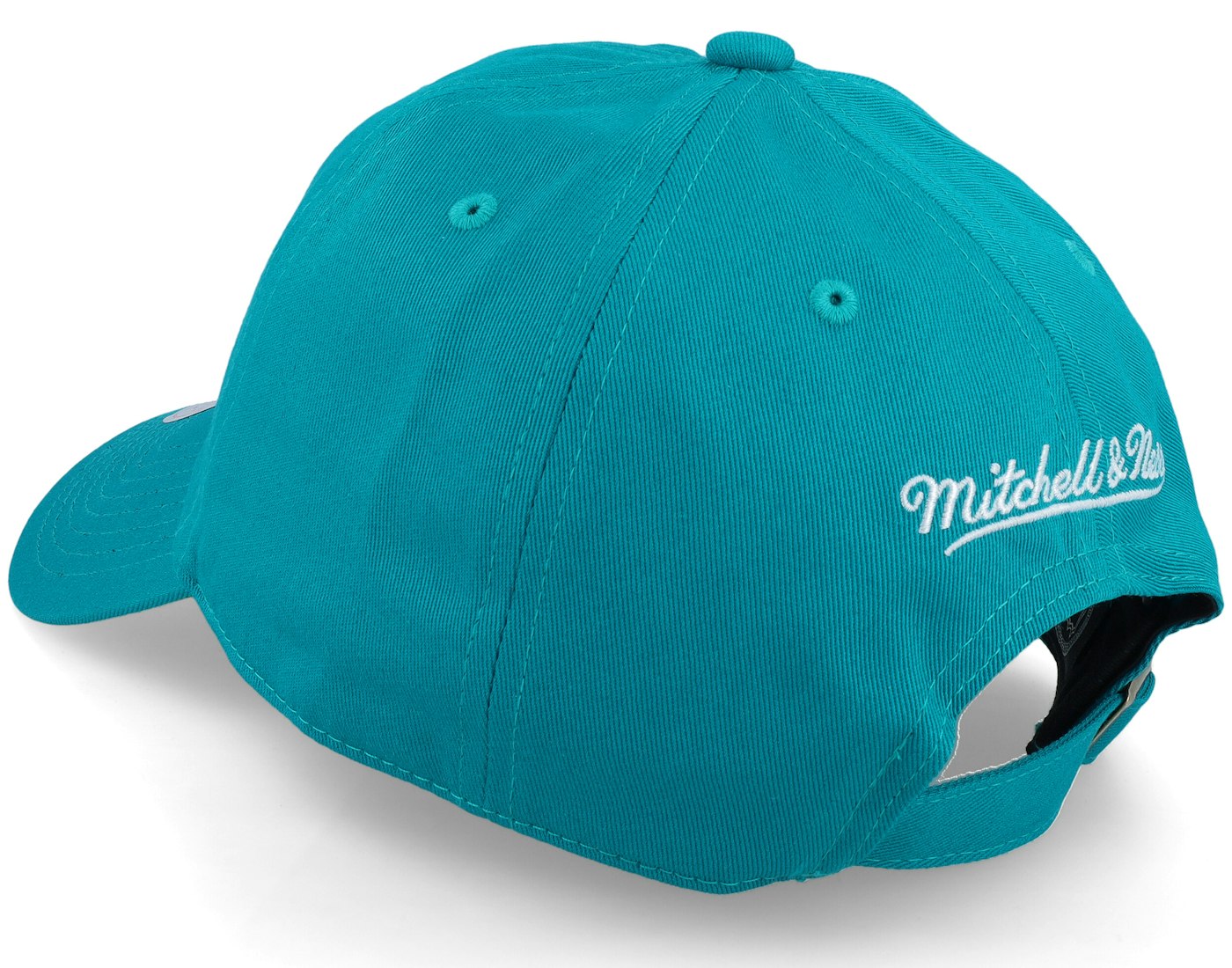 MENS MITCHELL & NESS NHL TEAM GROUND 2.0 DAD STRAPBACK SHARKS - TEAL