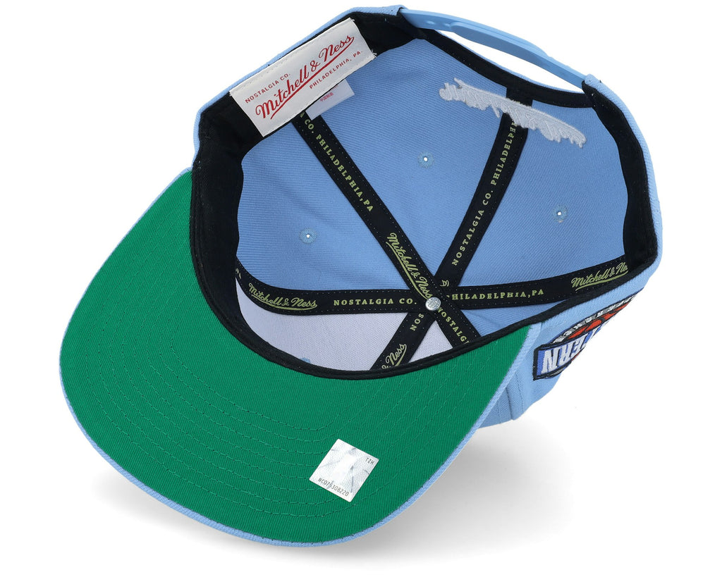 MENS MITCHELL & NESS NBA CONFERENCE PATCH SNAPBACK HWC CAVALIERS - LIGHT BLUE