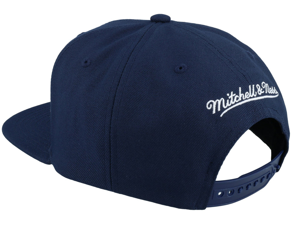 MENS MITCHELL & NESS NBA CONFERENCE PATCH SNAPBACK HWC WARRIORS - NAVY