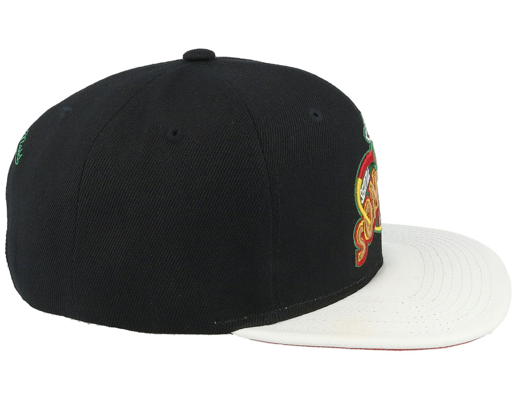 MENS MITCHELL & NESS NBA SSBSTS SNAPBACK HWC SUPERSONICS - BLACK