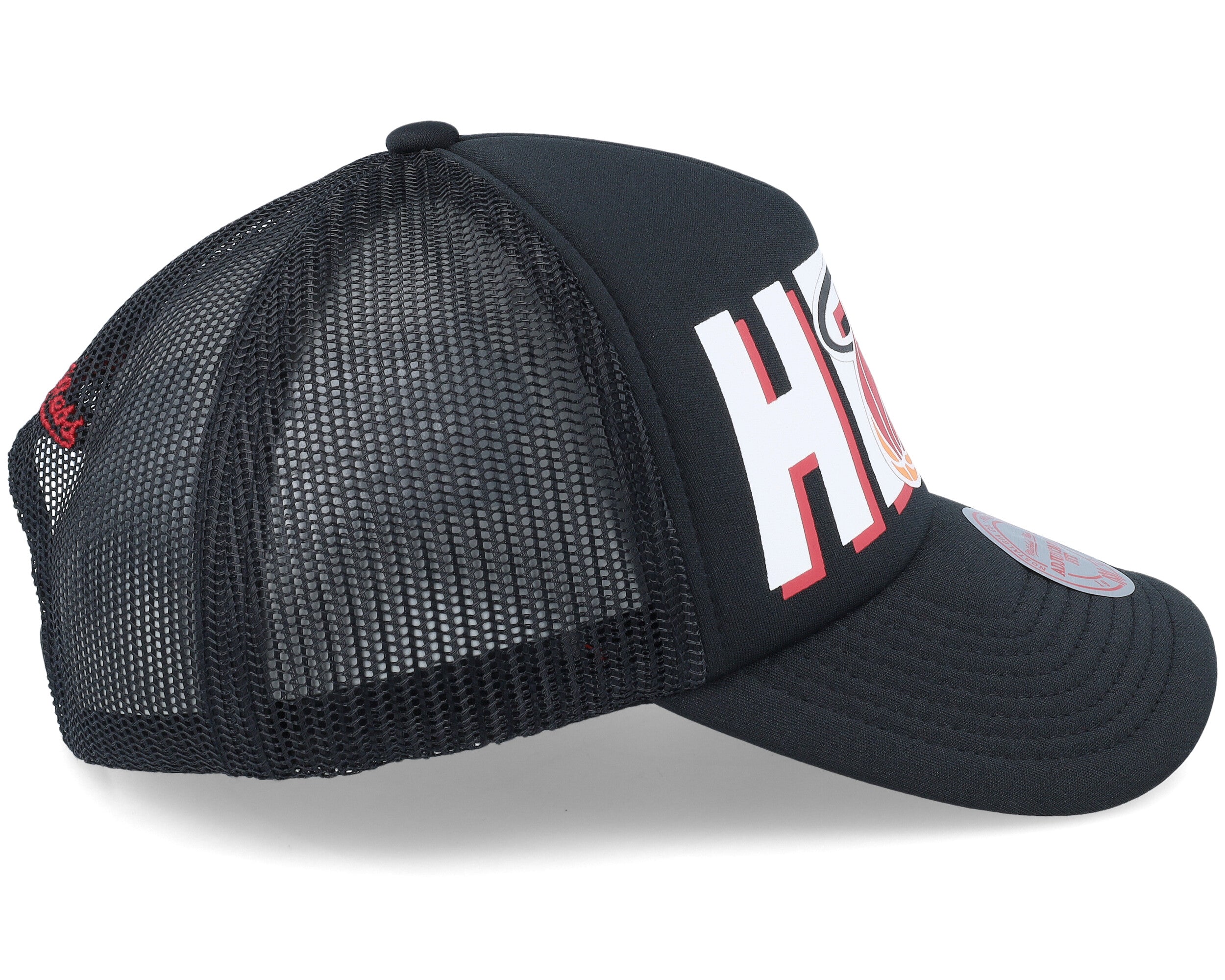 Mens Mitchell & Ness NBA BILLBOARD TRUCKER SNAPBACK HWC HEAT