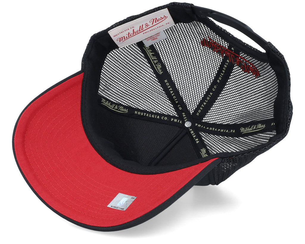 Mens Mitchell & Ness NBA BILLBOARD TRUCKER SNAPBACK HWC HEAT