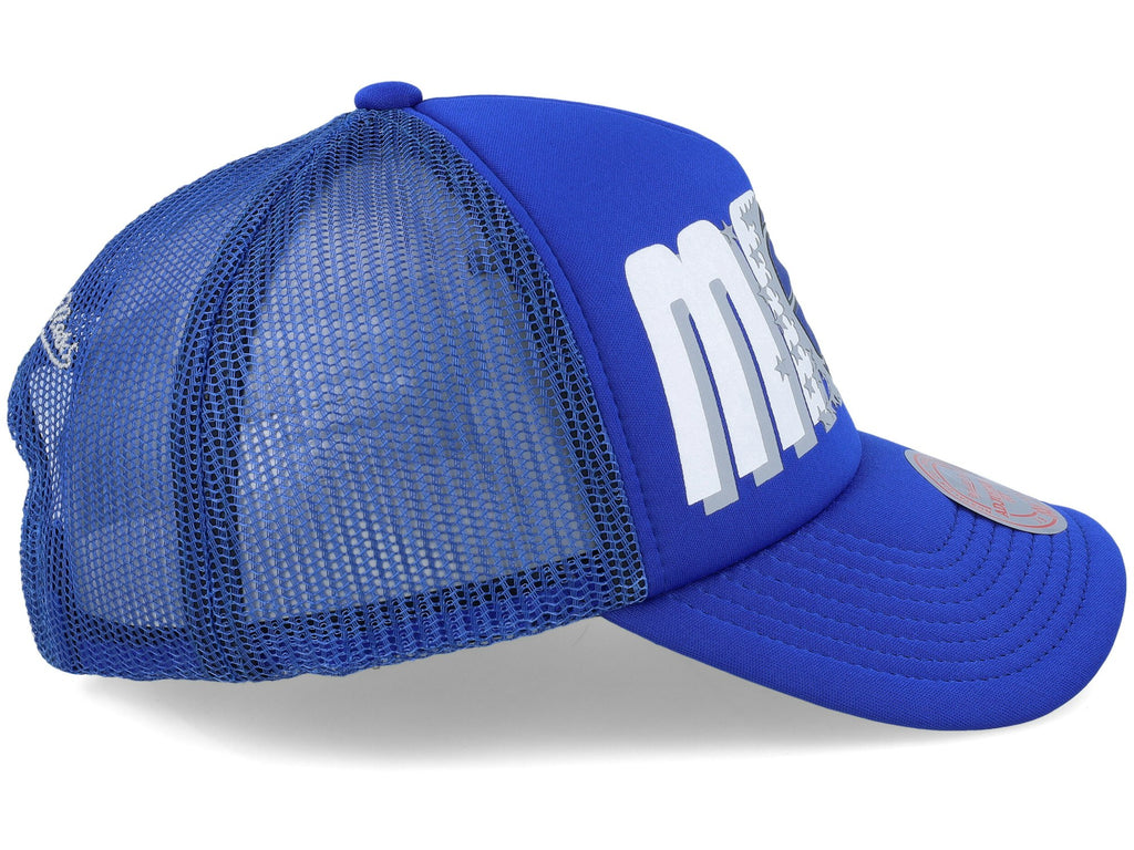 Mens MITCHELL & NESS NBA BILLBOARD TRUCKER SNAPBACK HWC MAGIC