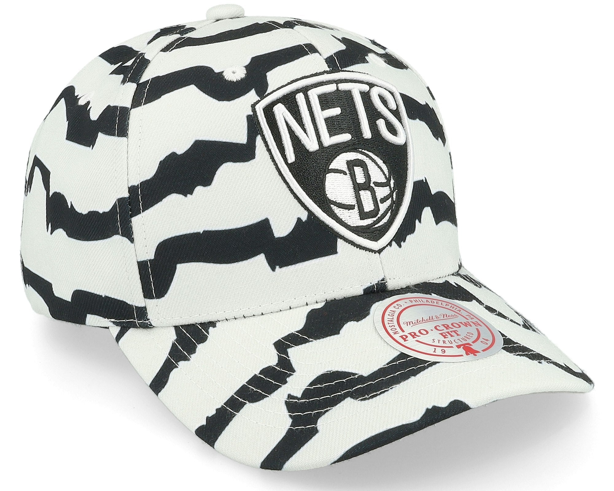 MENS MITCHELL & NESS NBA KROOKZ PRO SNAPBACK NETS