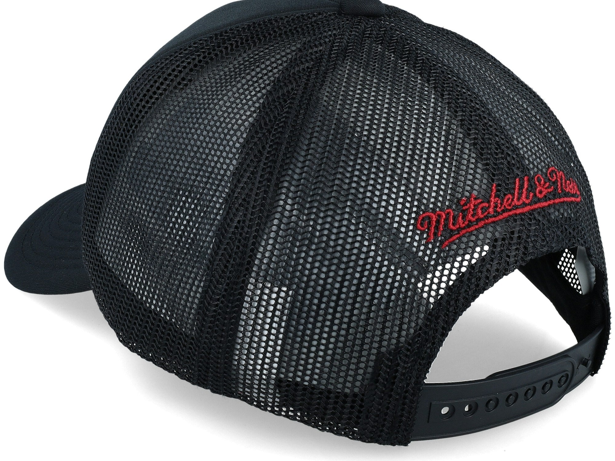 Mens MITCHELL & NESS NBA BILLBOARD TRUCKER SNAPBACK BULLS
