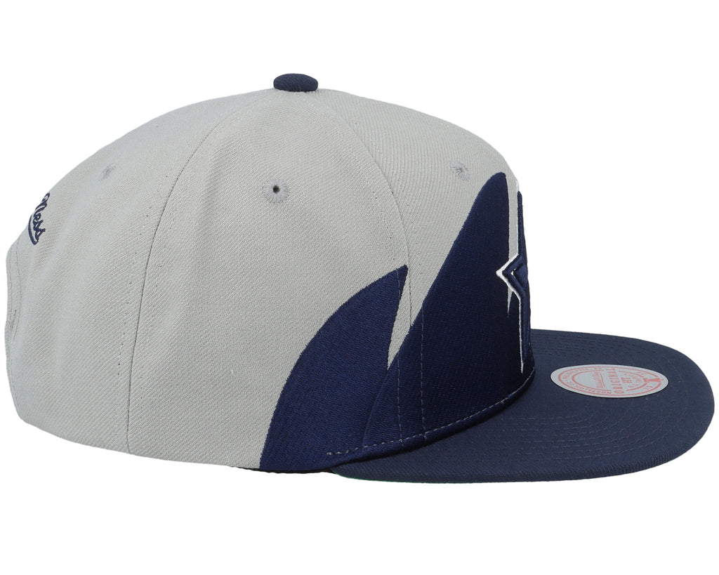[HHSS3303-DCOYYPPPWHBL] MENS NFL DALLAS COWBOYS SHARKTOOTH SNAPBACK