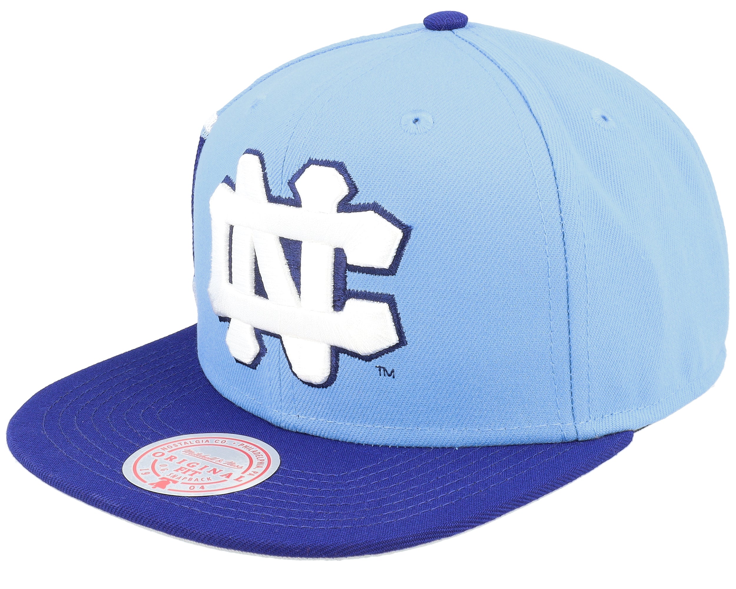 Mens Mitchell & Ness NCAA JUMBOTRON SNAPBACK NORTH CAROLINA