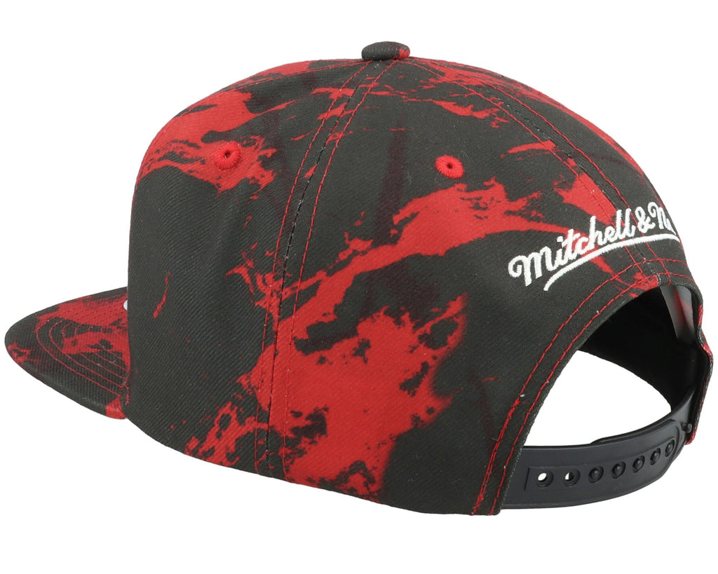 MENS MITCHELL & NESS NBA DOWN FOR ALL SNAPBACK HWC HEAT - BLACK