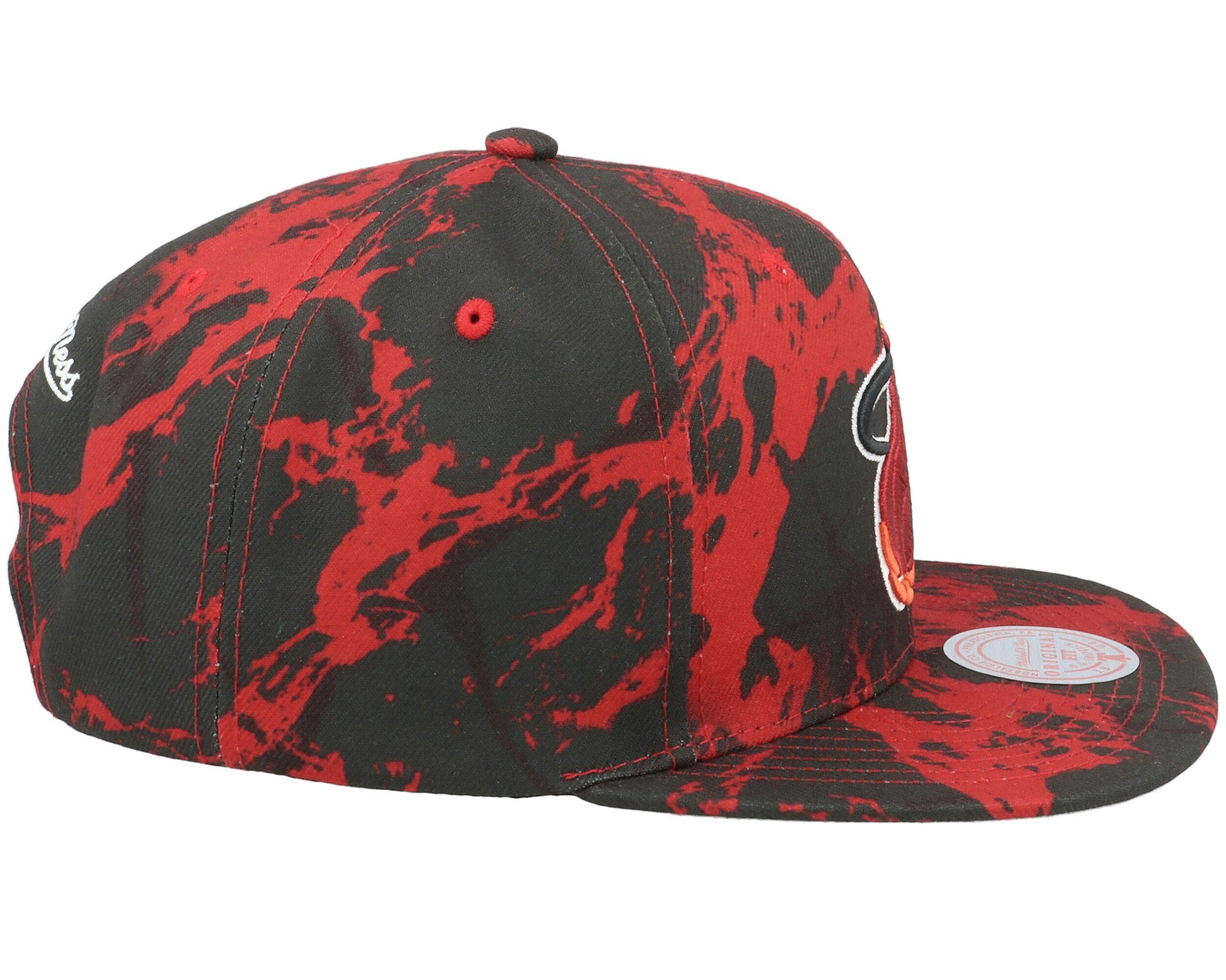 MENS MITCHELL & NESS NBA DOWN FOR ALL SNAPBACK HWC HEAT - BLACK