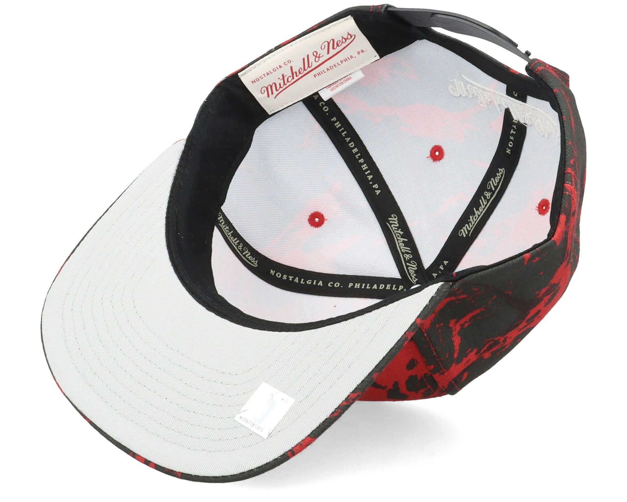 MENS MITCHELL & NESS NBA DOWN FOR ALL SNAPBACK HWC HEAT - BLACK