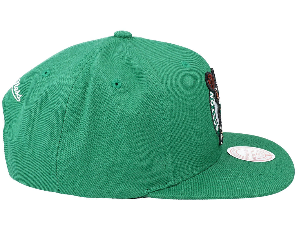 MENS MITCHELL & NESS NBA TEAM GROUND 2.0 SNAPBACK CELTICS - GREEN