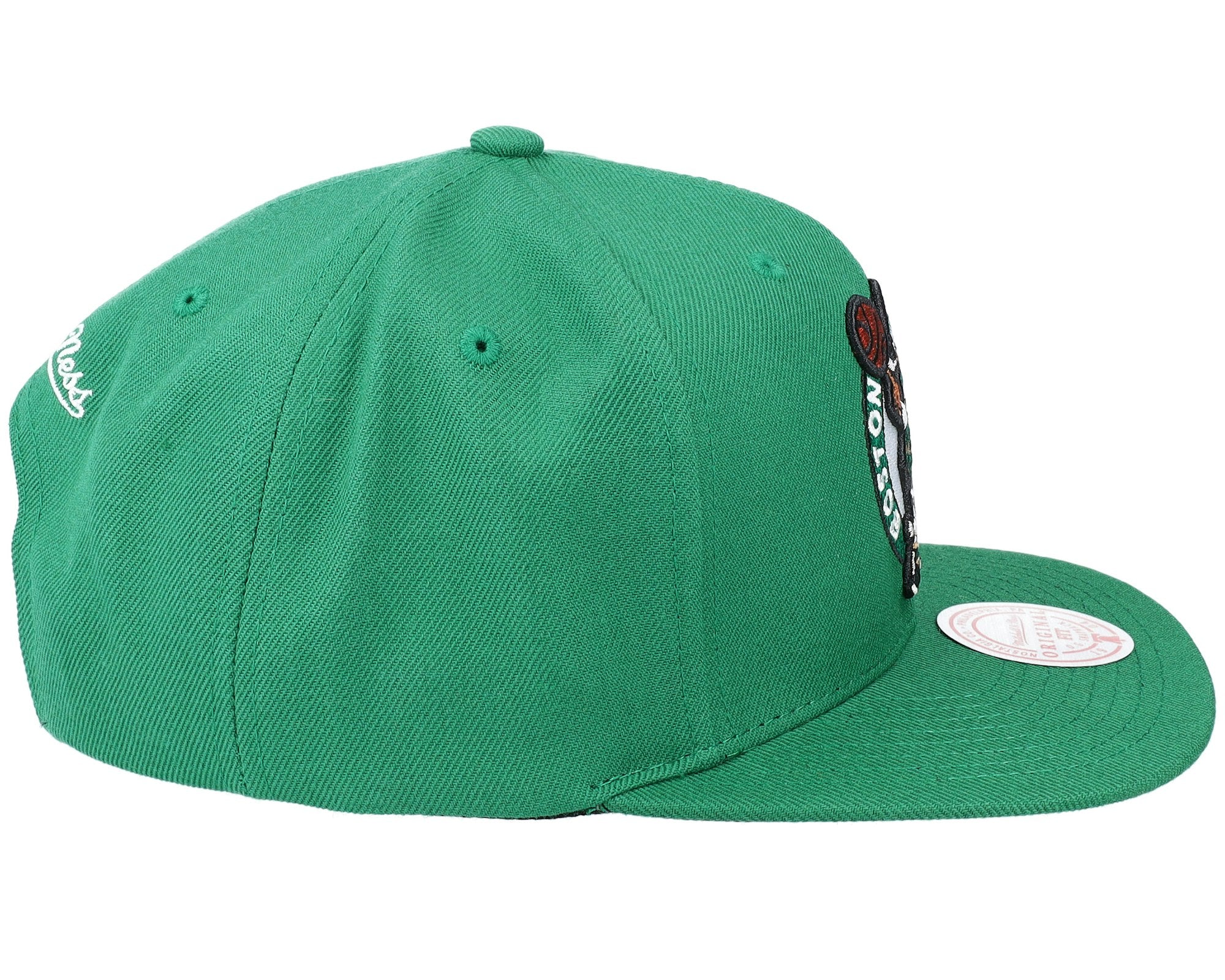 MENS MITCHELL & NESS NBA TEAM GROUND 2.0 SNAPBACK CELTICS - GREEN