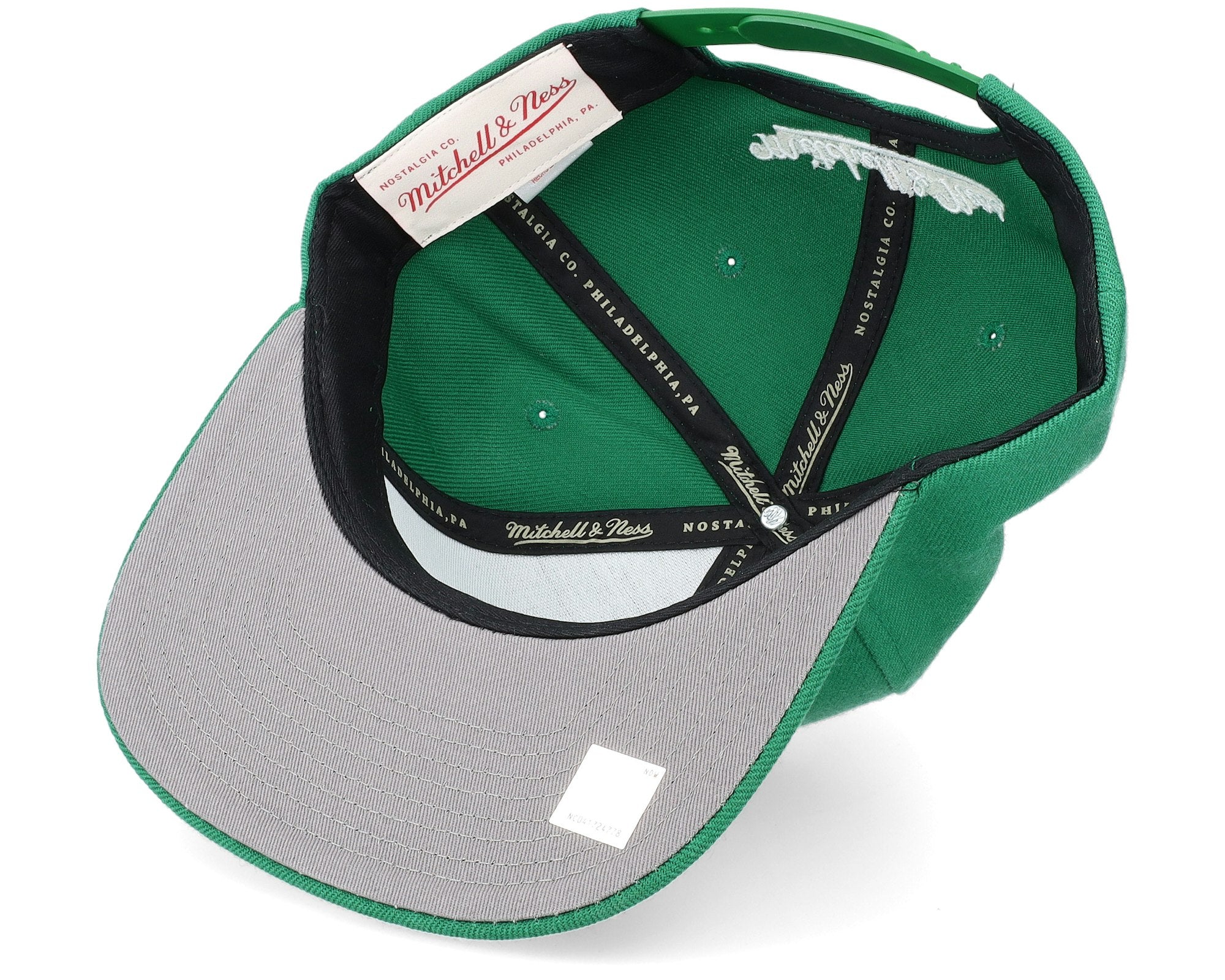 MENS MITCHELL & NESS NBA TEAM GROUND 2.0 SNAPBACK CELTICS - GREEN
