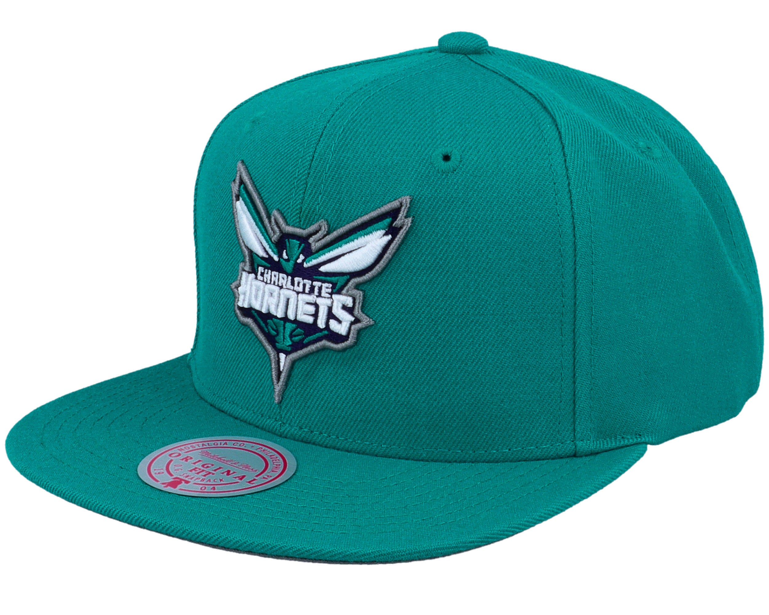 Mens Mitchell & Ness NBA TEAM GROUND 2.0 SNAPBACK HORNETS